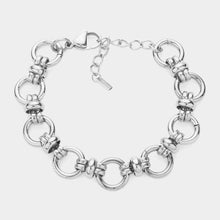 Load image into Gallery viewer, Circle Link Bracelet
