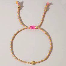 Load image into Gallery viewer, Cross Corded Bracelet