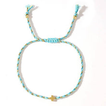 Load image into Gallery viewer, Cross Corded Bracelet