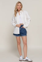 Load image into Gallery viewer, White Classic Oversized Blouse
