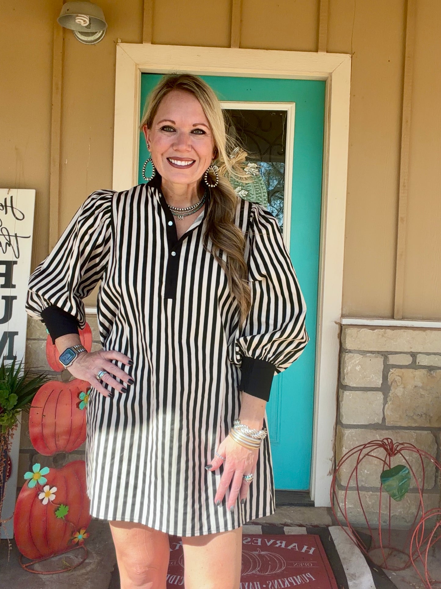 Piper Striped Dress