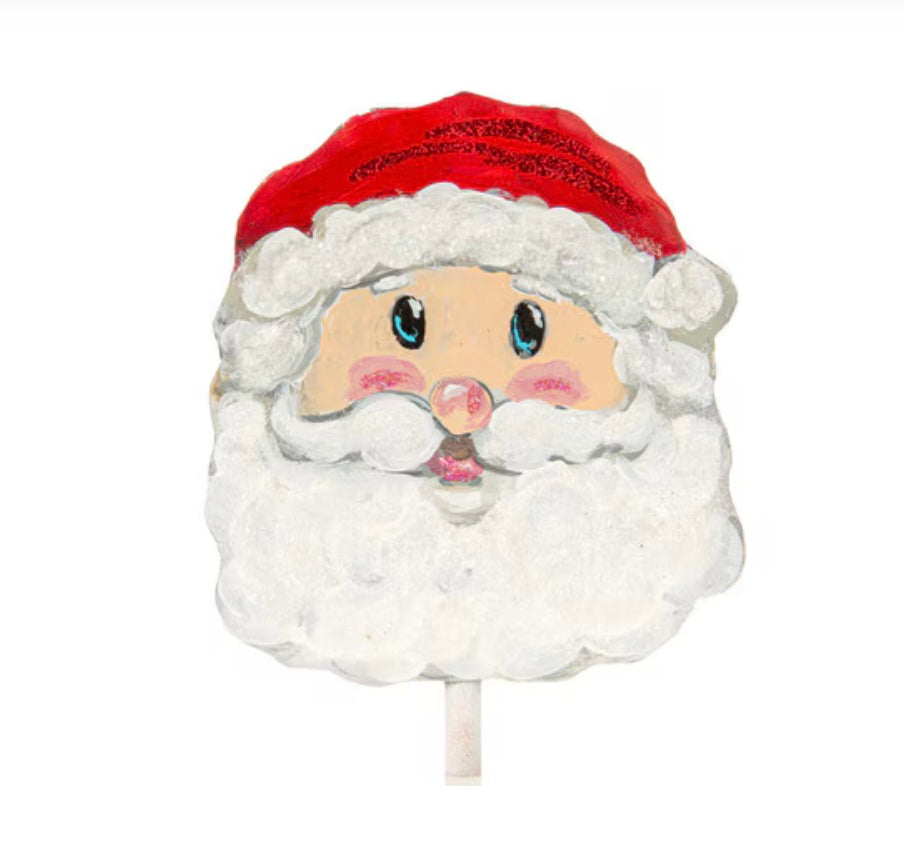 Santa Head Finial