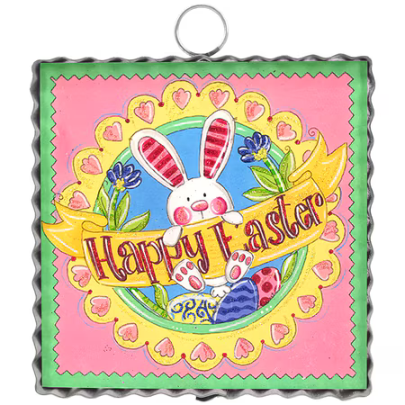 Mini Art Happy Easter Bunny