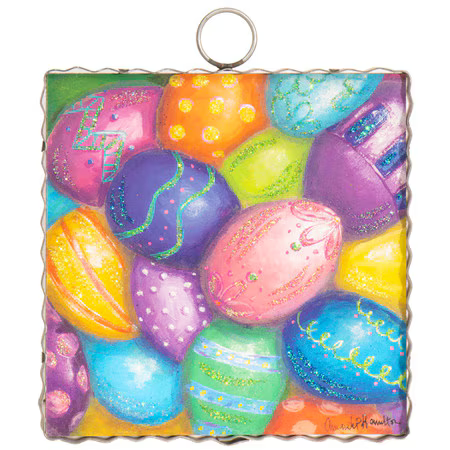 Mini Art Egg Collage