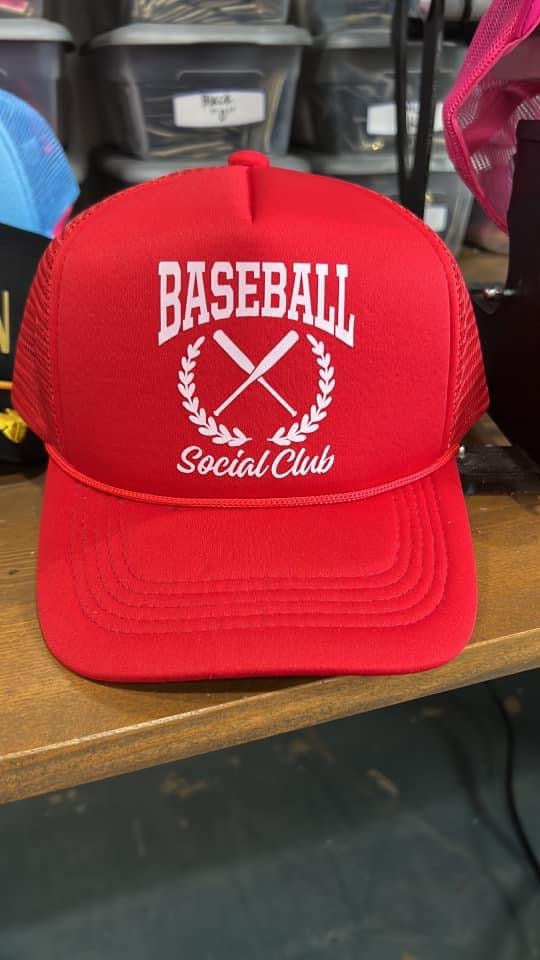 Social Baseball Club-red