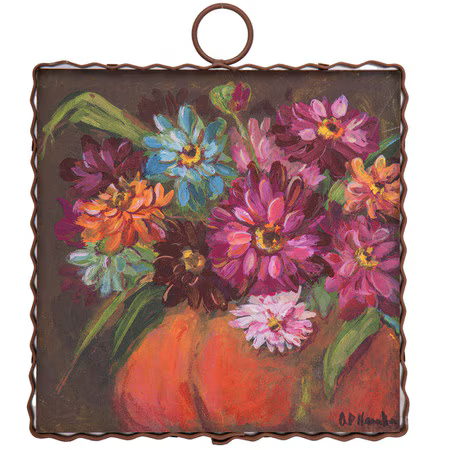Zinnia Ina Pumpkin Mini Gallery