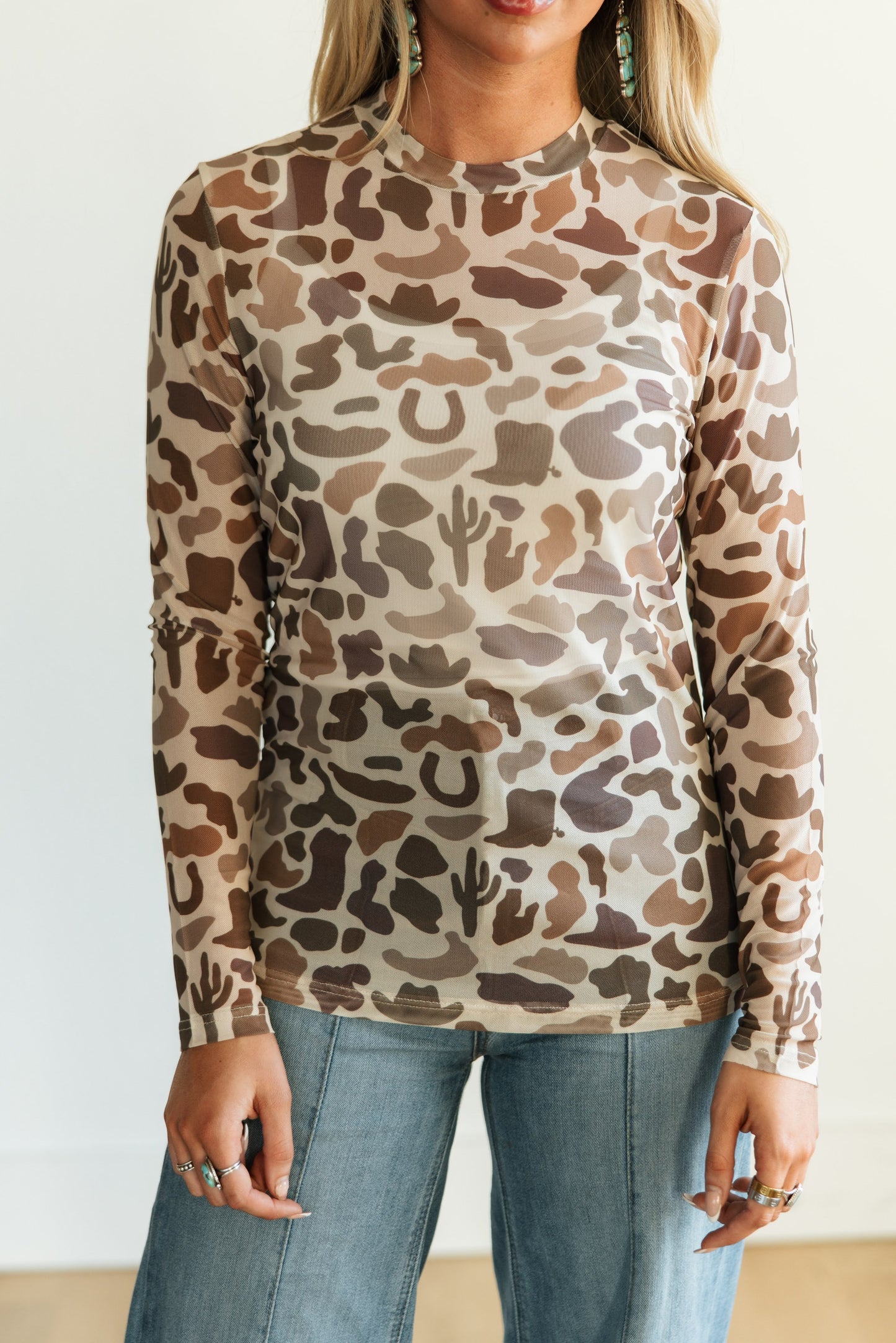 Western Camo Mesh