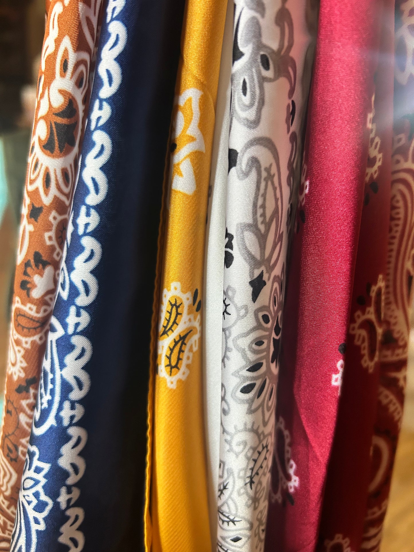 Bandana Print Wild Rags