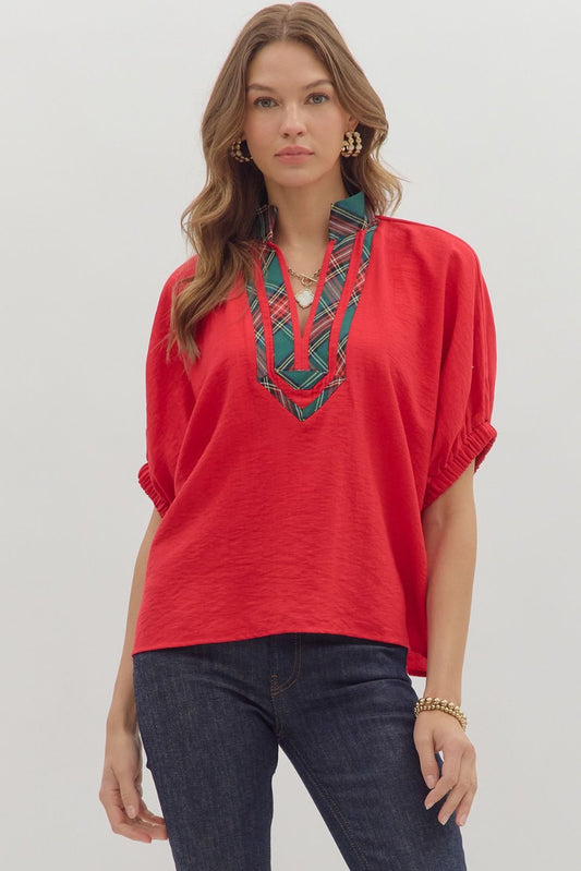 Christmas Eve Top