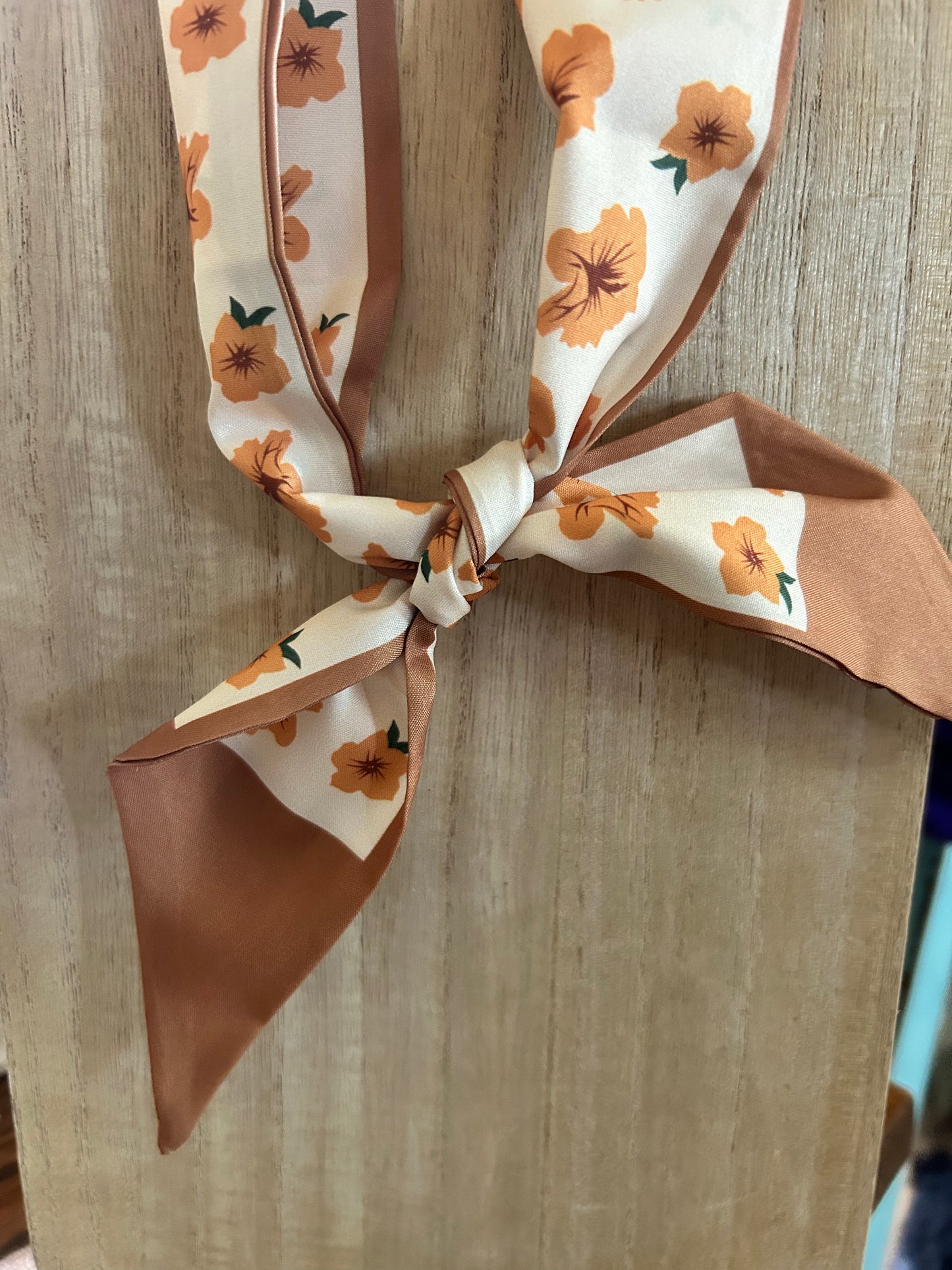 Fall Flower Twilly