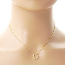 Load image into Gallery viewer, Rhinestone Horseshoe