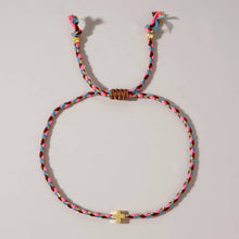 Load image into Gallery viewer, Cross Corded Bracelet