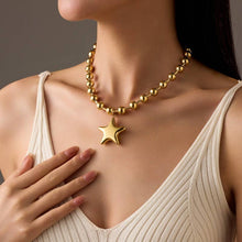 Load image into Gallery viewer, Gold Star Necklace