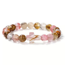 Load image into Gallery viewer, Stone Cross Bracelet
