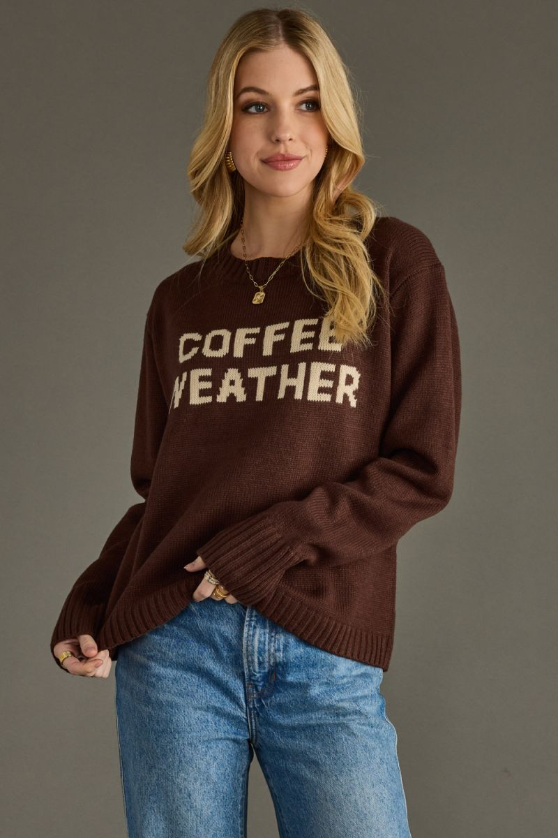 Coffee Weather Sweater