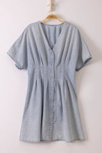 Load image into Gallery viewer, Chambray Charm Dress
