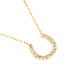 Load image into Gallery viewer, Rhinestone Horseshoe
