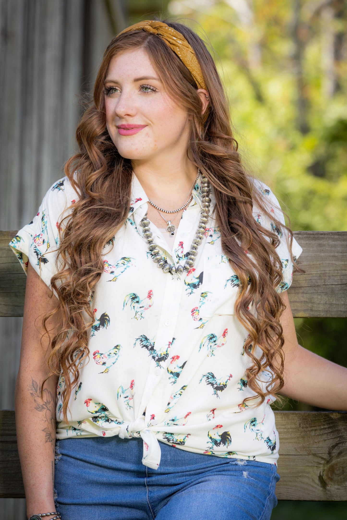 Rooster Blouse