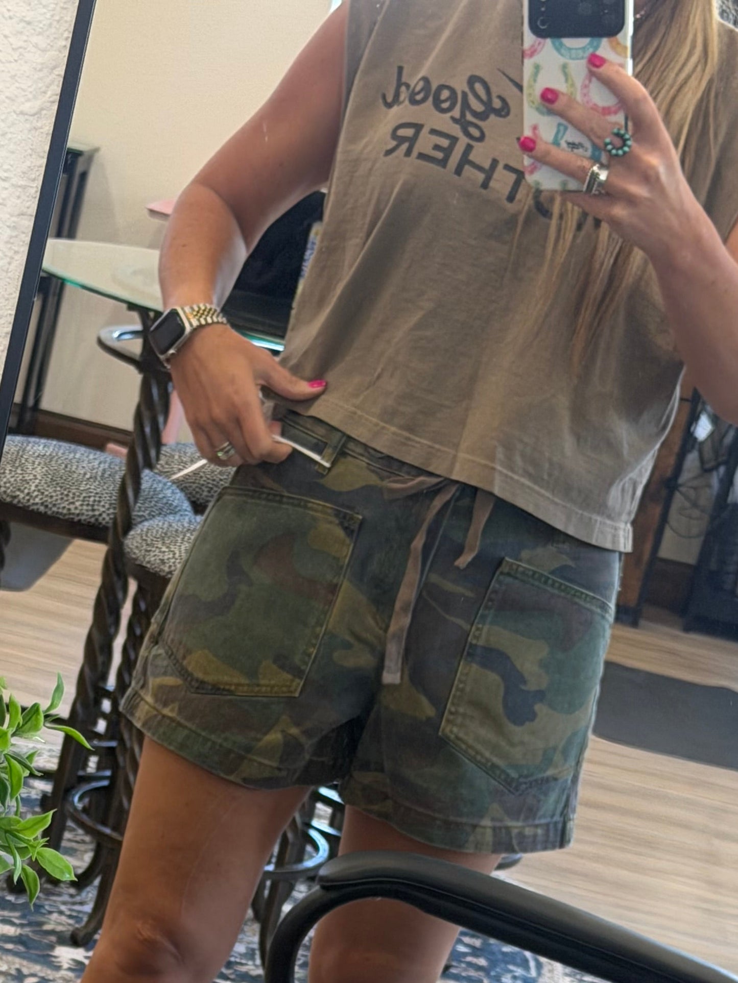 Backroad Camo Shorts