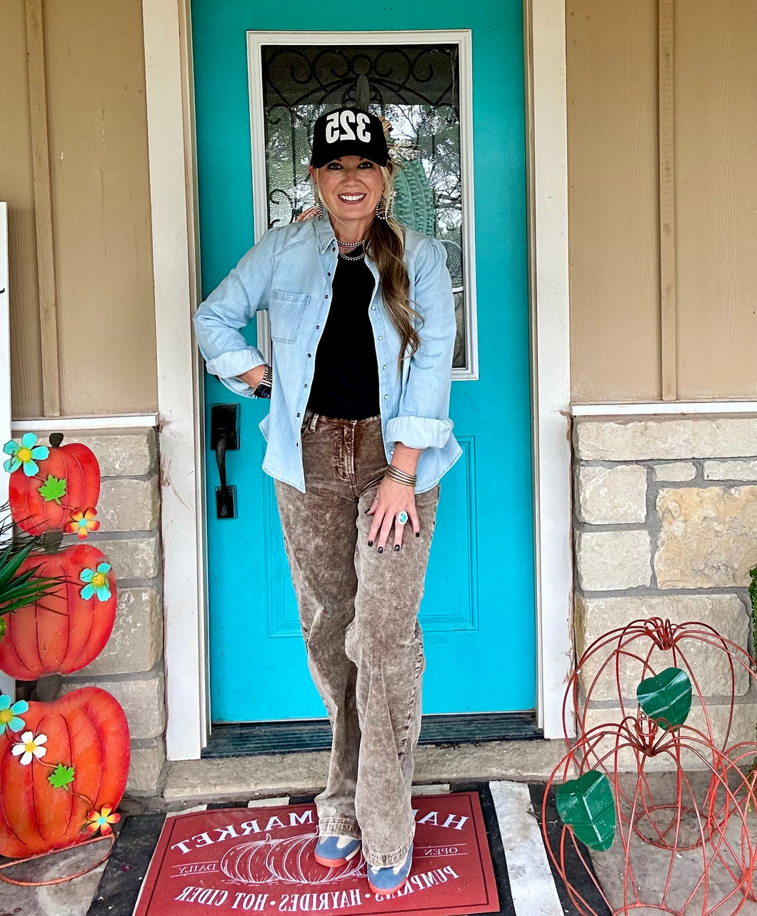 Mocha Corduroy Pants