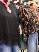 Load image into Gallery viewer, Lace Trim Top

