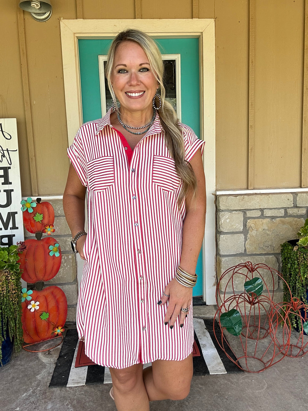 Weekend Striped Dress