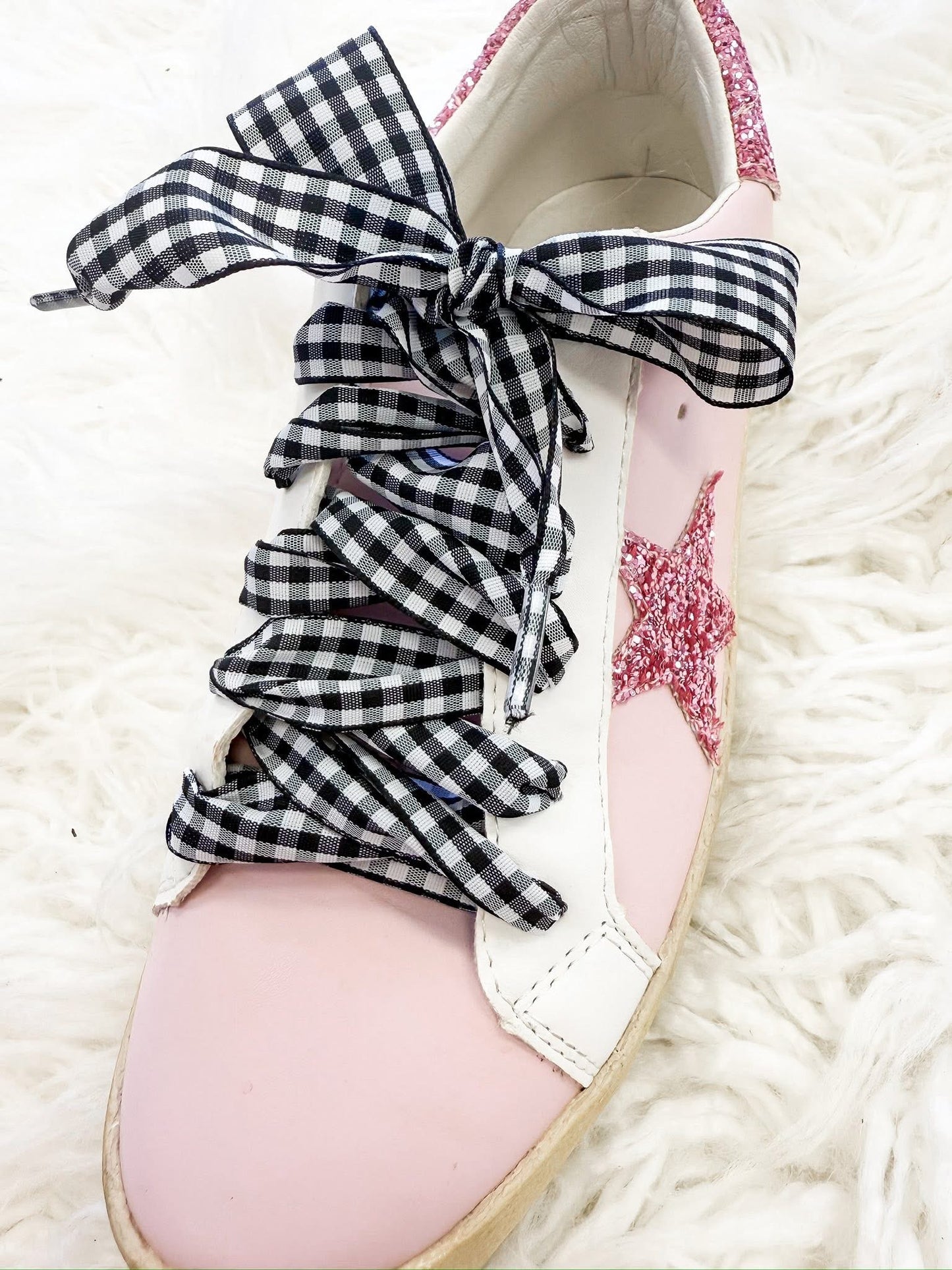 Checkered Shoe Laces