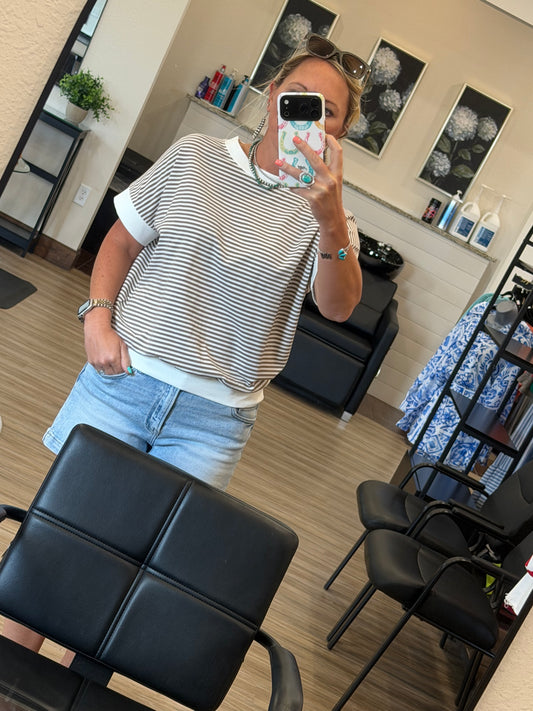 Luna Striped Top