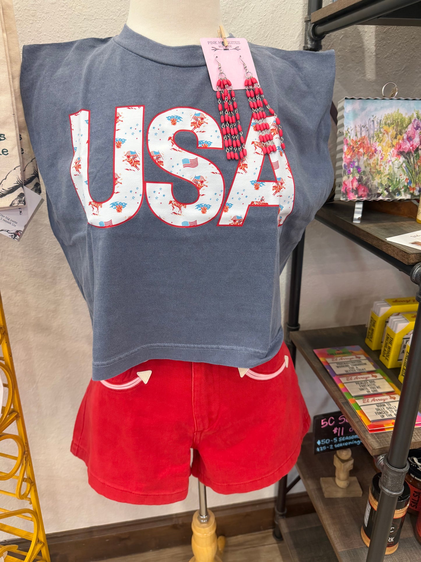 USA Western Print