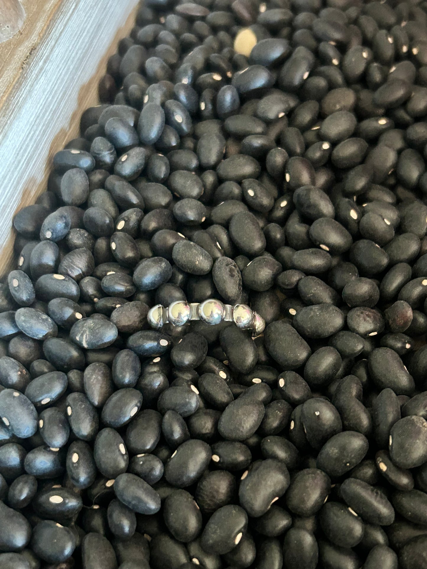 Oxidized Ball Ring