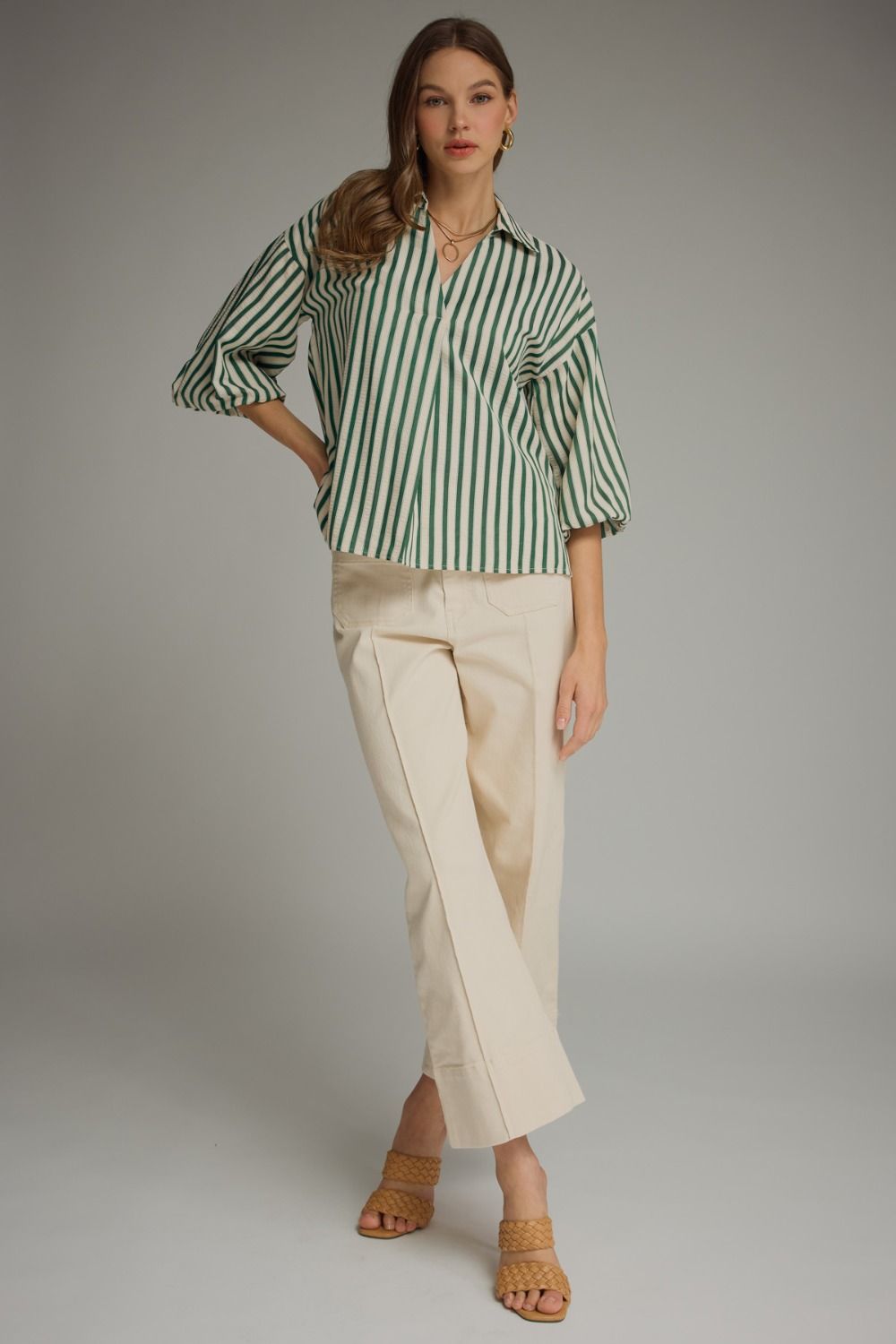 Sarah Stripes Top