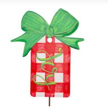 Load image into Gallery viewer, Plaid Joy Tag
