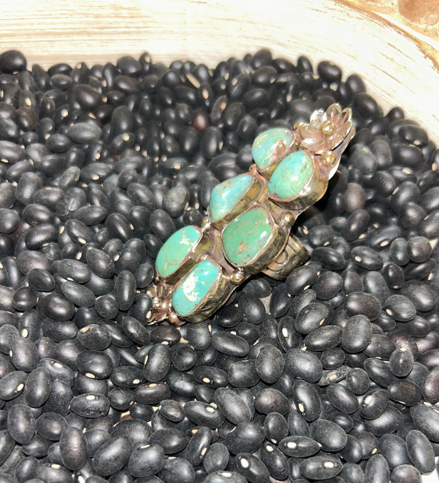 Blooming Turquoise Ring