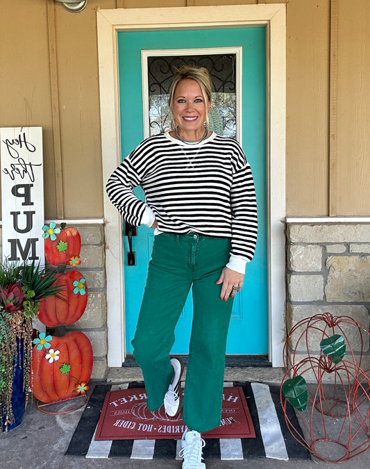 Seasonal Stripes Top