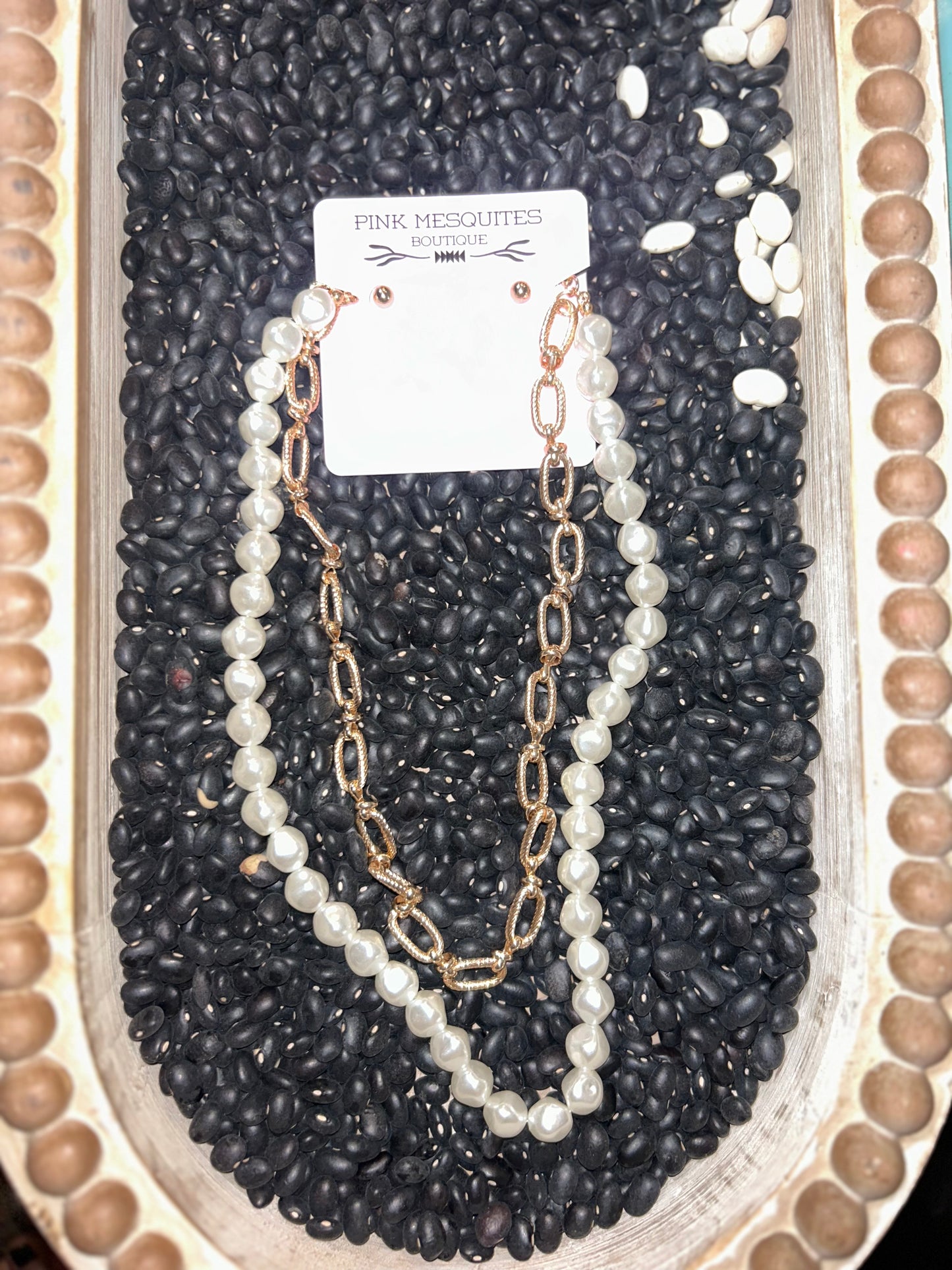 Pearls & Gold Set