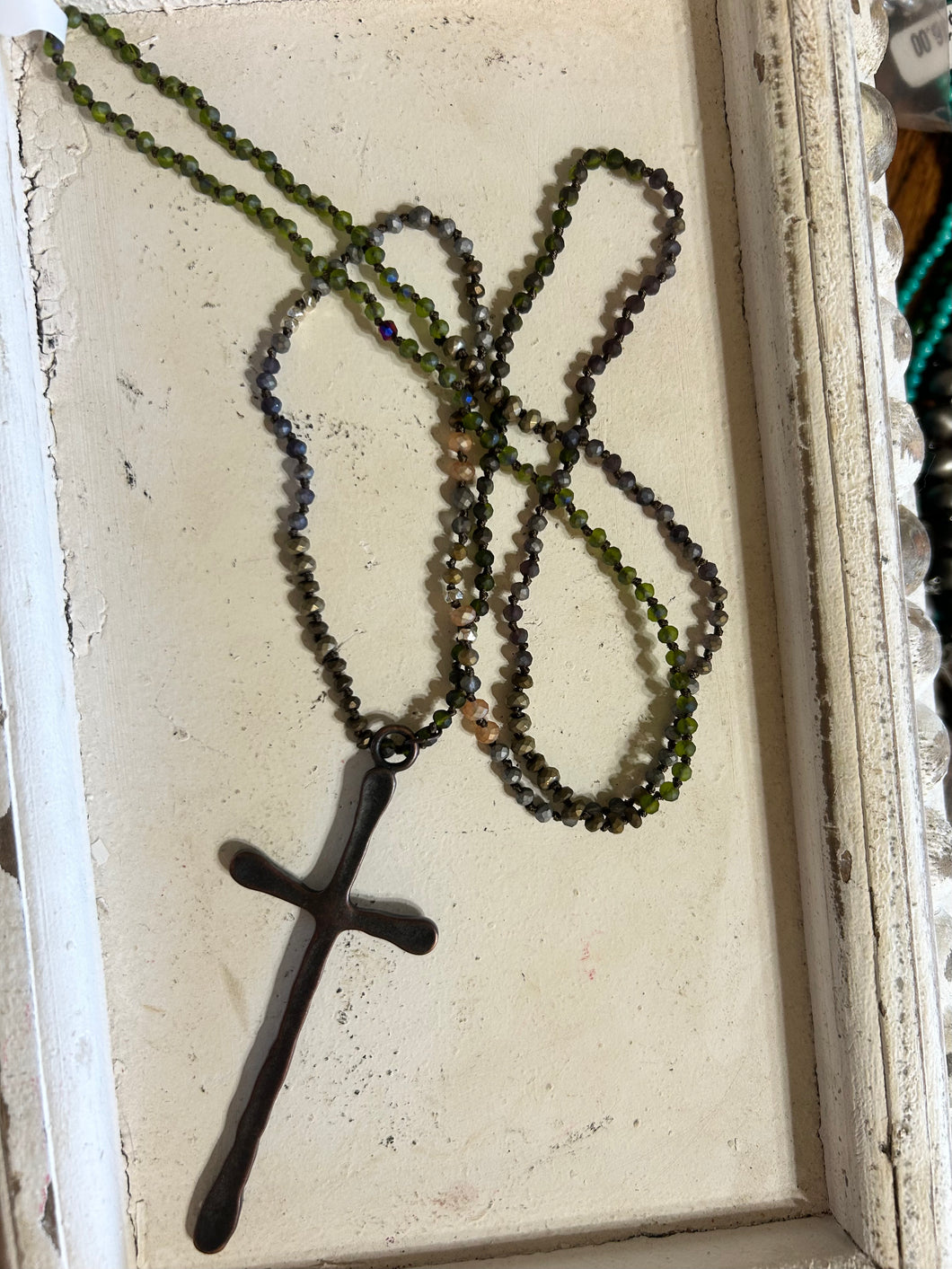 Long Cross Necklace