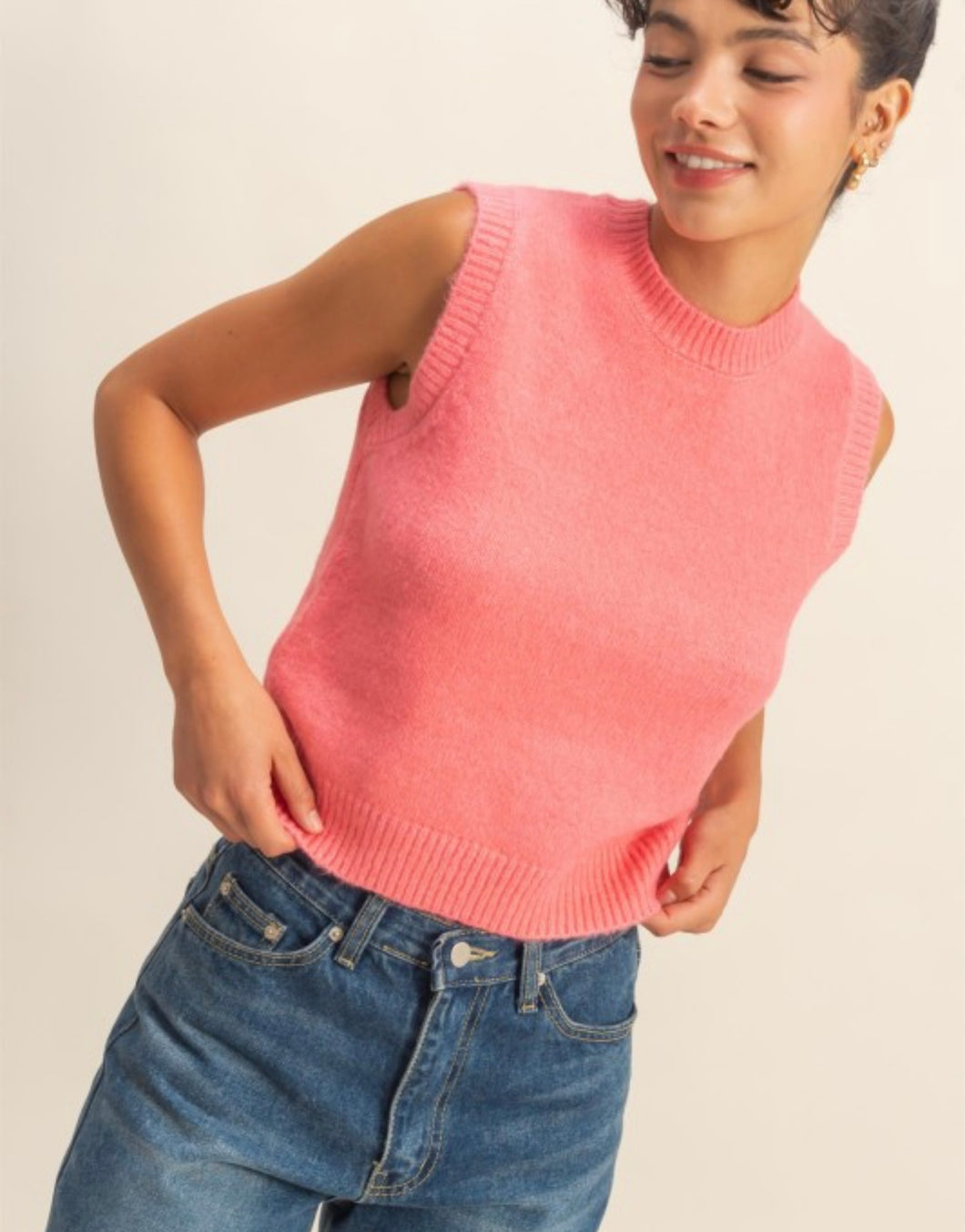 Bubblegum Sweater Vest