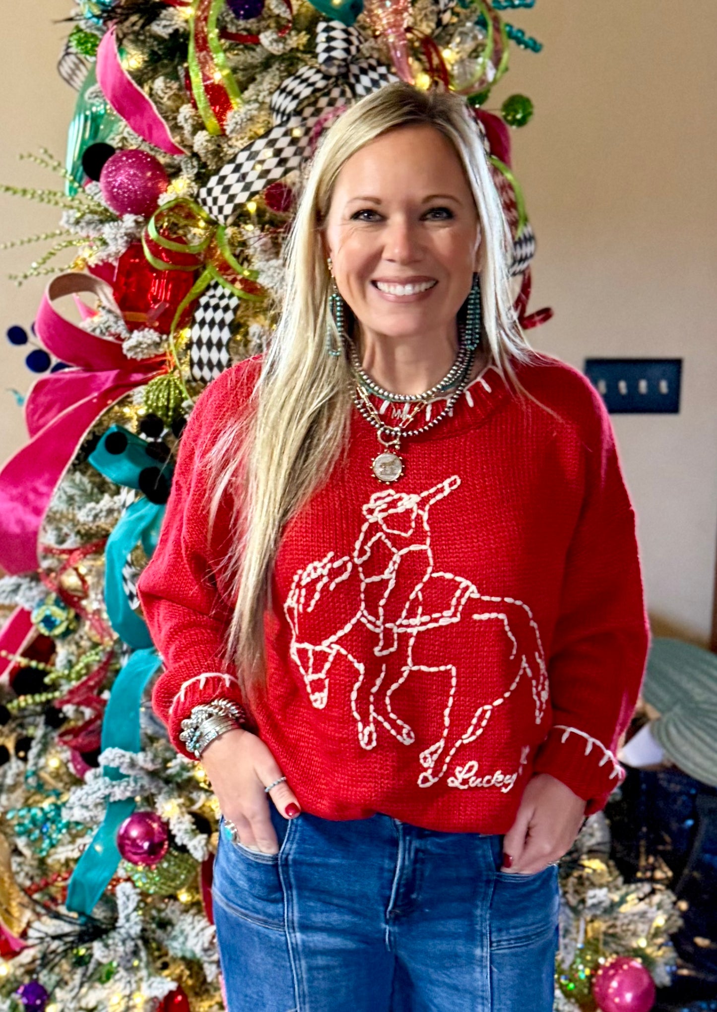 Lucky Baby Bronc Sweater