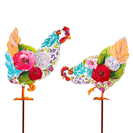Chickens of Flowers