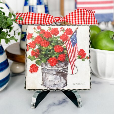 Galvanized Easel