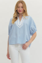 Load image into Gallery viewer, Shoreline Striped Top
