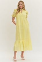 Load image into Gallery viewer, Lemon Drop Eyelet Dress
