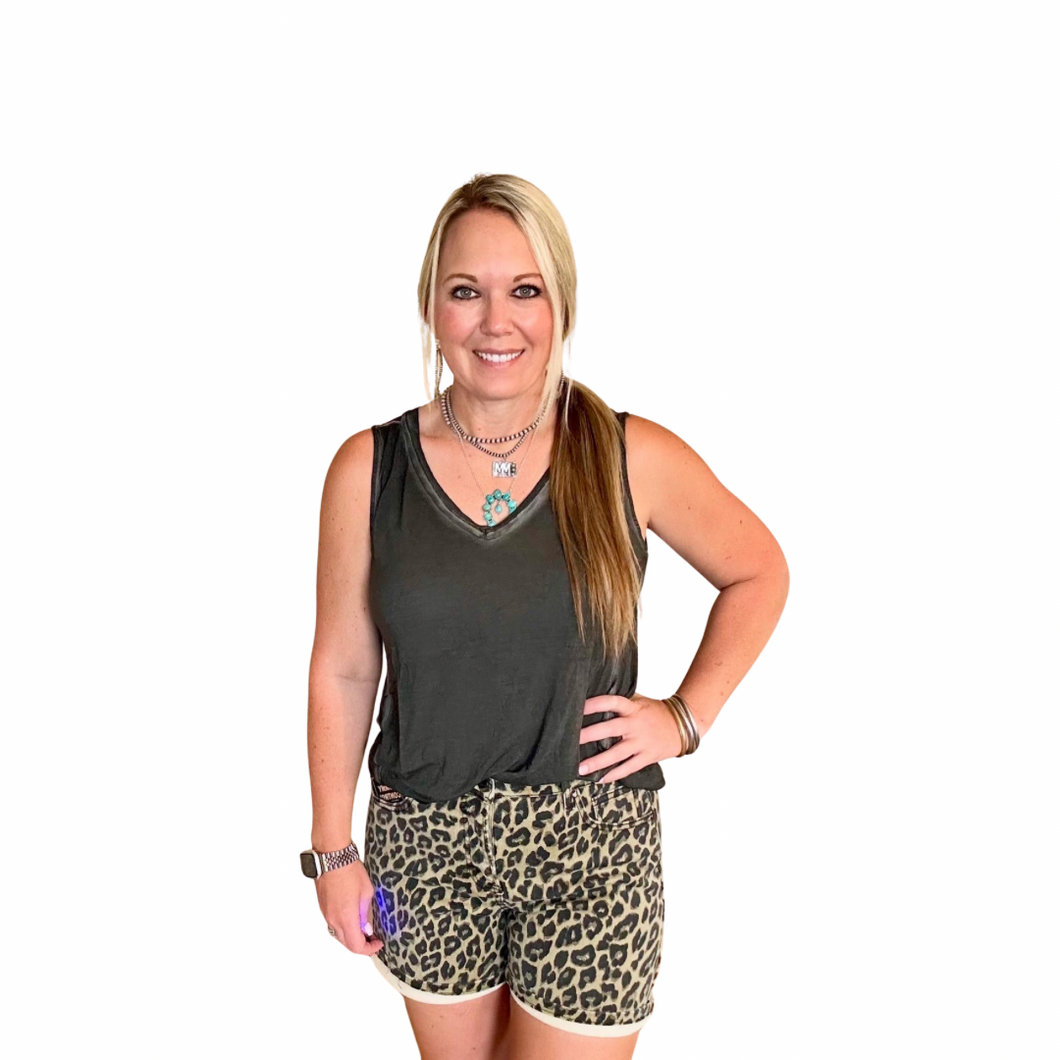 V Neck Sleeveless