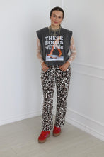 Load image into Gallery viewer, Cheetah Denim Pants
