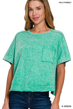 Load image into Gallery viewer, Halo Washed Boxy Tee
