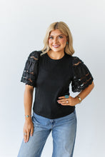 Load image into Gallery viewer, Eyelet Sleeve Top
