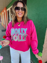 Load image into Gallery viewer, HOLLY JOLLY Sequin Sweatshirt
