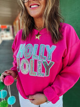 Load image into Gallery viewer, HOLLY JOLLY Sequin Sweatshirt
