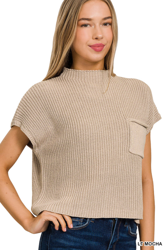 Mock Neck Top