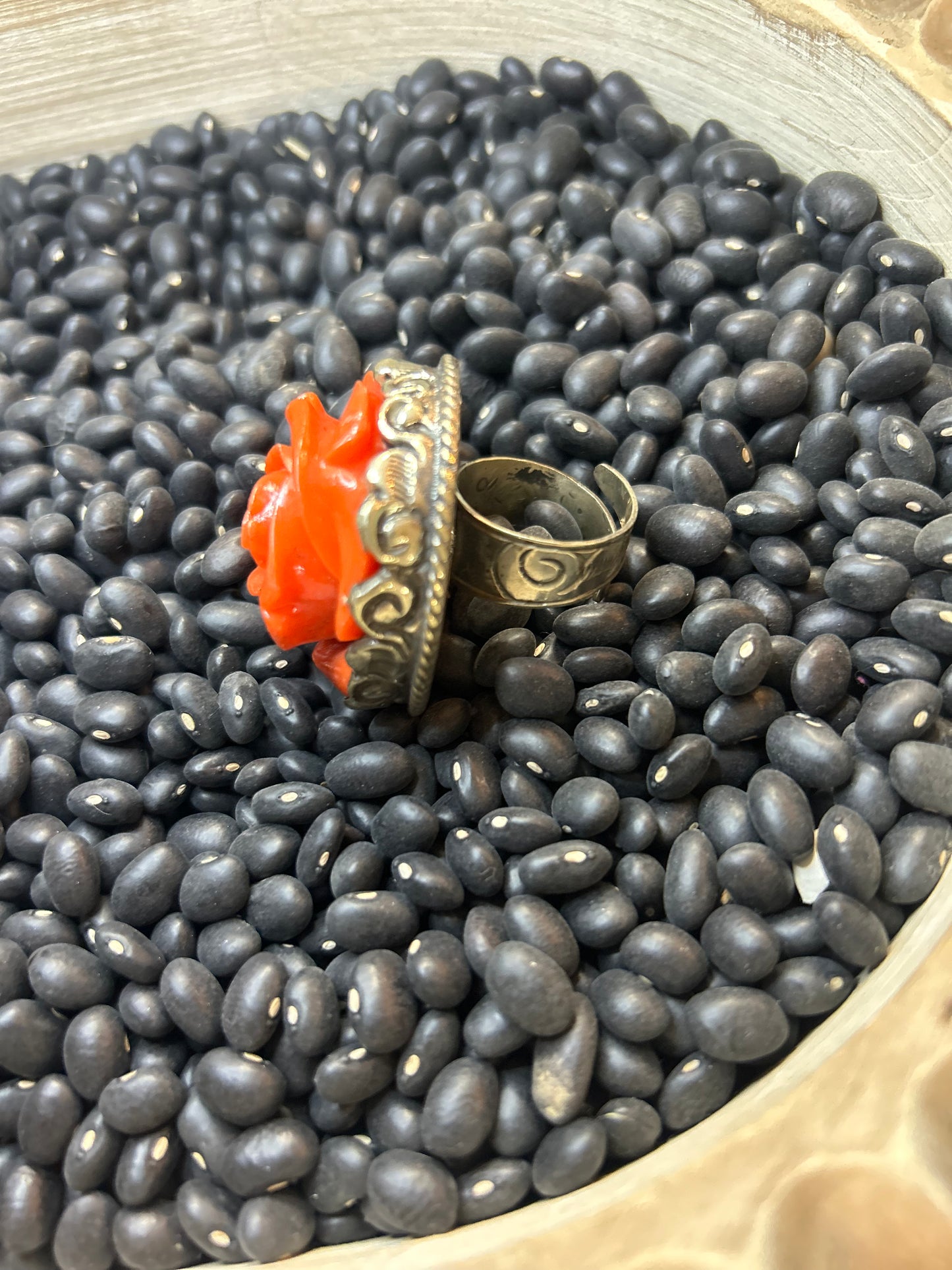 Coral Rose Ring